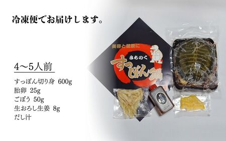 みちのくすっぽん鍋セット 600g （約4-5人前）| すっぽんスープ コラーゲン 冷凍 愛和産業