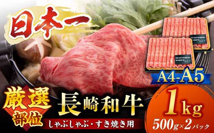 
             すき焼き 【厳選部位】 【A4～A5】 長崎和牛 サーロイン しゃぶしゃぶ すき焼き 用 約1kg （500g×2p）＜株式会社MEAT PLUS＞ [CFT009]  長崎 すき焼き しゃぶしゃぶ すきやき 和牛 牛肉  サーロイン すき焼き
          