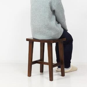 ウッドスツール ブラウン