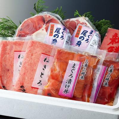ふるさと納税 三浦市 めばちまぐろづくし 灯(あかり)