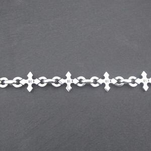 puzzle cross Bracelet パズル クロス ブレスレット ｜ 腕輪 シルバー アクセサリー 十字架 モチーフ 925 ブレス ハンドメイド ジュエリー アクセ ファッション 人気 シン