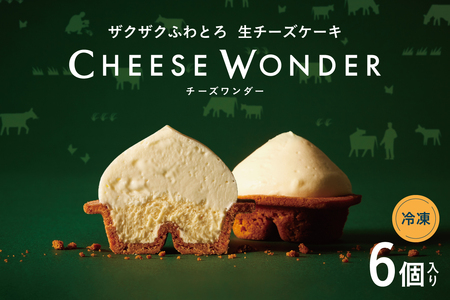 【2026年5月発送】 CHEESE WONDER 6個入 | チーズケーキ スイーツ 北海道 札幌市