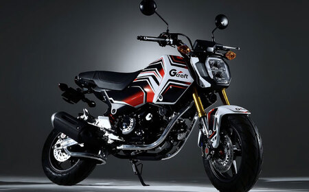 GROM（JC92）ダウンチューブキット / カスタム バイクカスタム カスタムパーツ GROM ダウンチューブ ドレスアップ 純正エンジン対応 亀山市/有限会社ギルドデザイン [AMAA043]