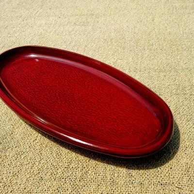 ふるさと納税 香川県 【香川漆器】小判おしぼり台　後藤塗5枚組 |  | 01