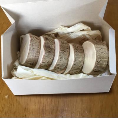 ふるさと納税 久万高原町 イチョウのつみき(皮付き)