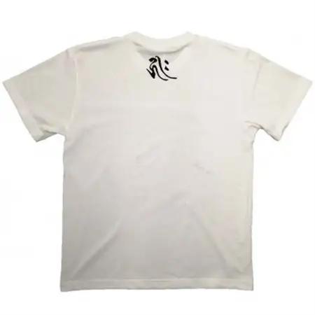 手描きTシャツ 仏画 十一面千手観音 白 (半袖 Mサイズ)【1615158】