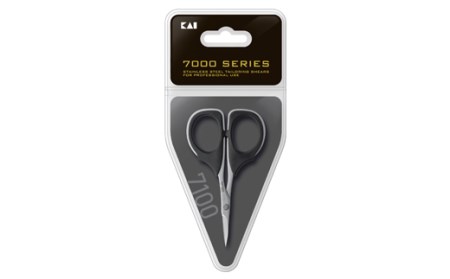 H18-37 【圧倒的切れ味】プロ用 高級裁縫用小バサミ100mm 貝印 7100 洋裁鋏