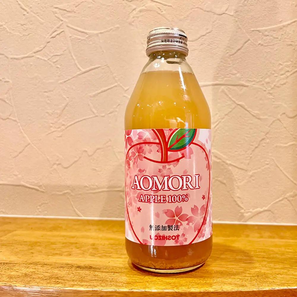 《定期便 2ヶ月に1回お届け》無添加製法 ストレートりんごジュース【AOMORI APPLE】250ml×12本 2ヶ月に1回×計3回 としぞう。