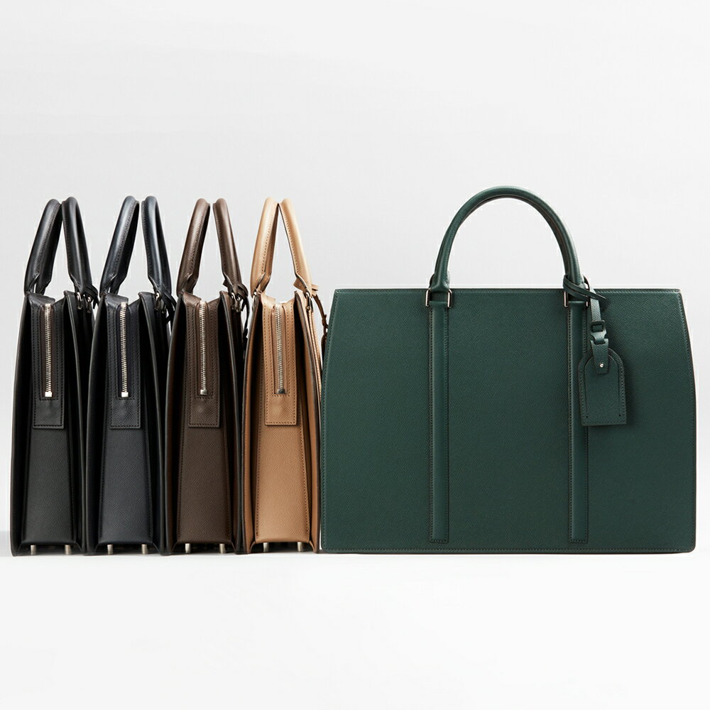 【ふるさと納税】レザーブリーフケース(1気室B4サイズ自立型)【1031-ECF】｜革製品 レザー 国産 [0987-0992]