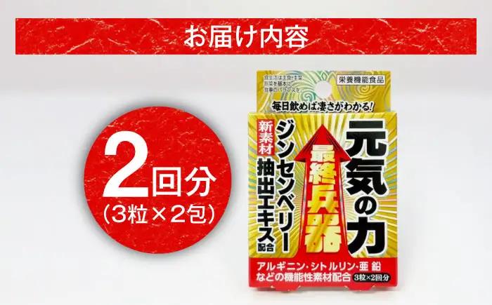 サプリ 最終兵器 元気の力 6粒 サプリ BLAX015