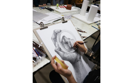 【絵画の基本を知る☆】鉛筆デッサン　体験教室