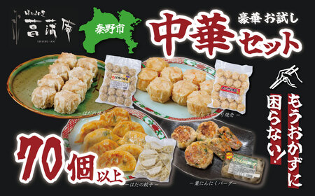 餃子 焼売 豪華お試し中華セット 