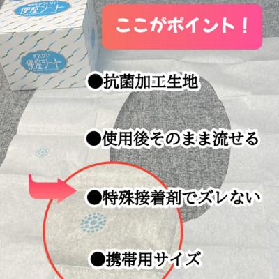 ふるさと納税 豊中市 抗菌 携帯用ずれない便座シート |  | 02