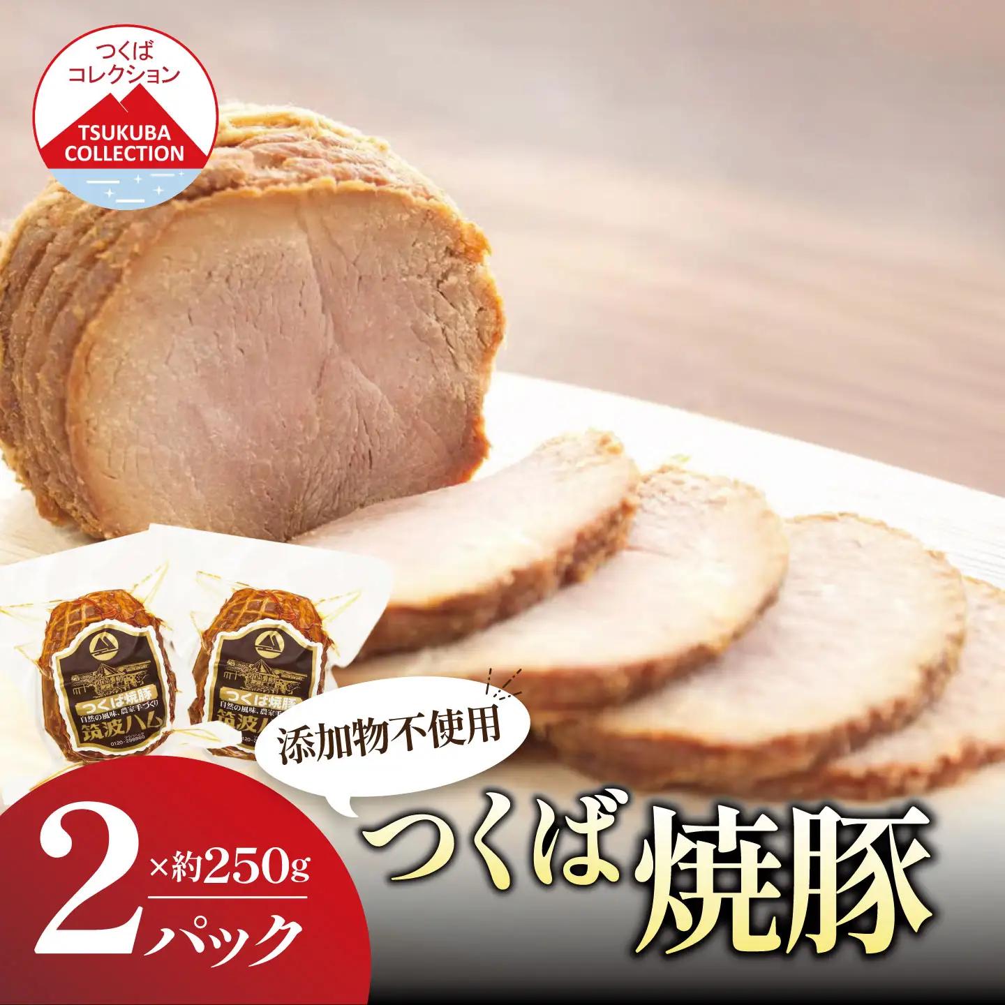 焼豚 筑波ハム つくば焼豚500g(250g×2) 