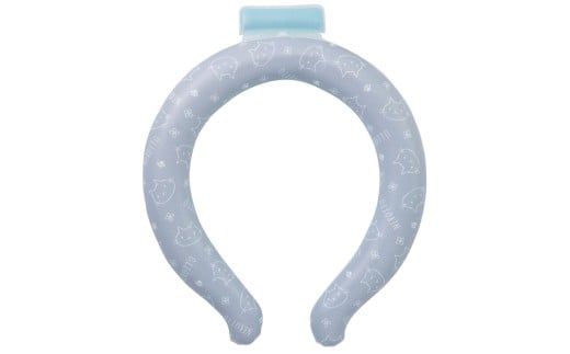 涼感リング ネッククーラー 【Lサイズ】 ねこっと ネコ柄 スケーター〈skater〉 猫柄 女の子 冷感素材 冷感 暑さ対策 ひんやり 奈良県 奈良市 なら 6-321