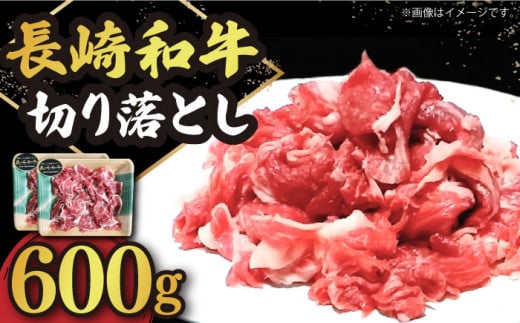 長崎和牛 切り落とし 600g（300g×2パック）【有限会社長崎フードサービス】 長崎県産 切り落とし 牛肉 冷凍 国産牛肉 きりおとし 1万円 以上 [DBL005]