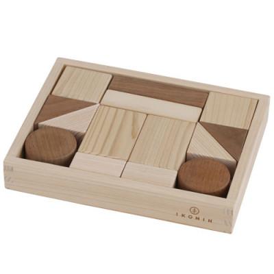 ふるさと納税 千早赤阪村 ひのきのおもちゃIKONIH(アイコニー)の知育玩具　積み木 |  | 01