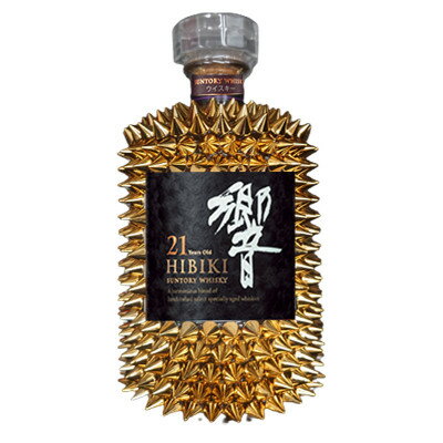 【ふるさと納税】ウィスキー オリジナル デコレーションボトル (トゲ響21年:700ml)【1604807】