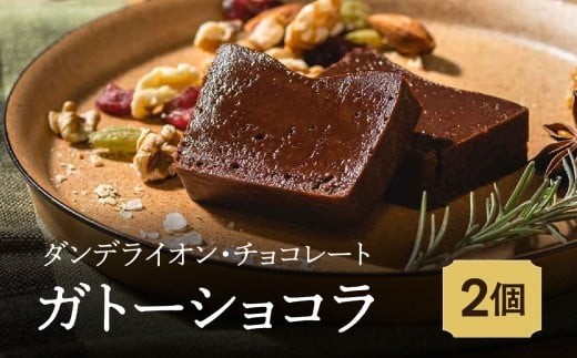 
            【ダンデライオン・チョコレート】ガトーショコラ（2個） | チョコレート スイーツ ハイカカオ チョコレートケーキ グルテンフリー カカオ 70% 誕生日 プレゼント 贈り物 ギフト
          