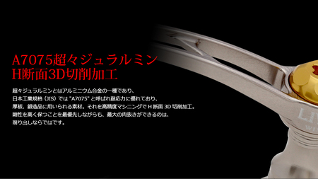 LIVRE リブレ WING 92（シマノS2 タイプ）（ガンメタ×ゴールド） F24N-918[AMBB023-1]