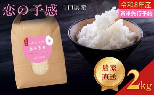 令和8年産  恋の予感 精米 2kg