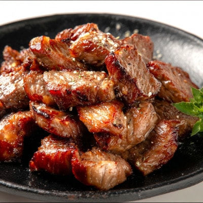 【A4～A5】博多和牛サイコロステーキ　800g(400g×2p)(筑後市)【配送不可地域：離島】