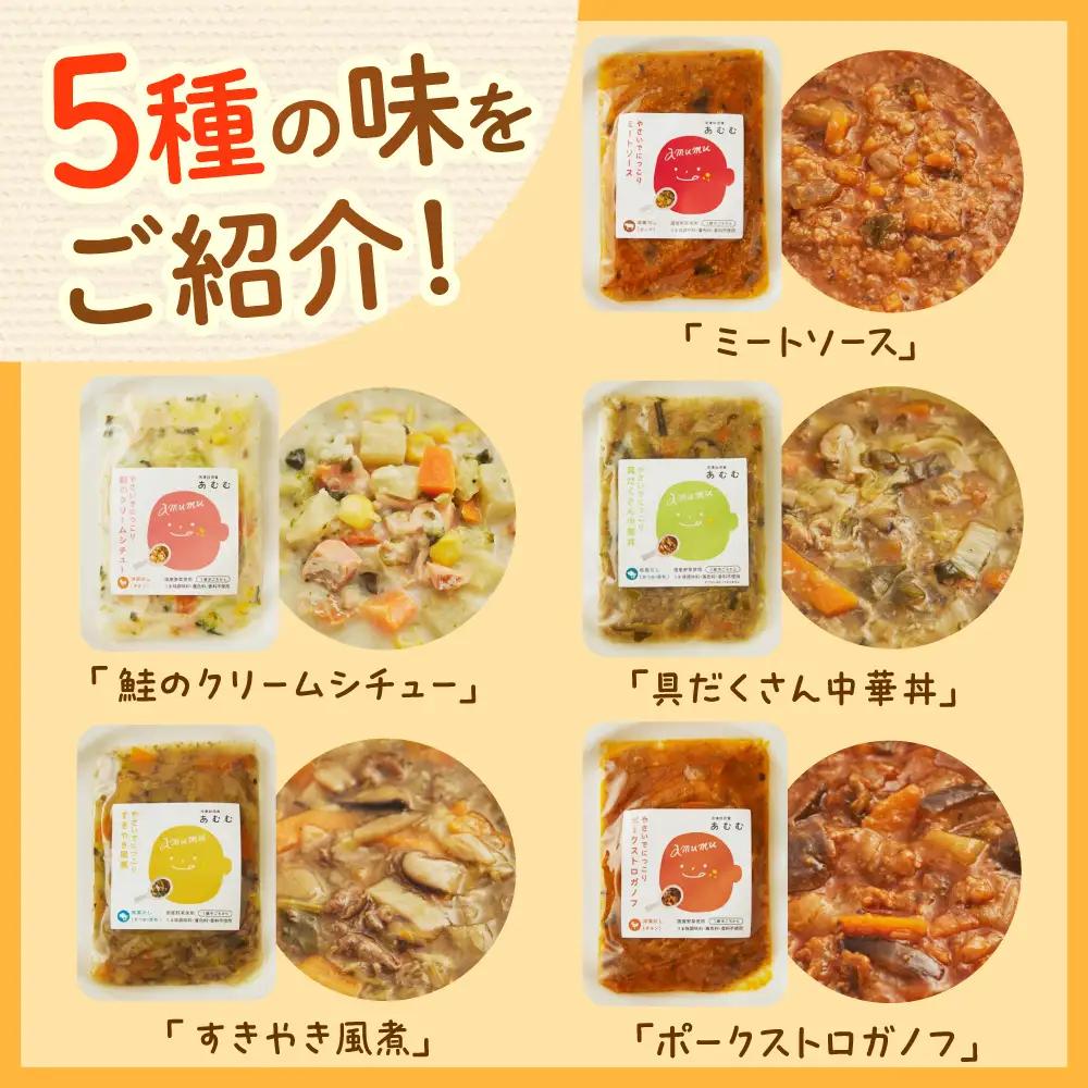 冷凍幼児食あむむ10食セット[QBX002]