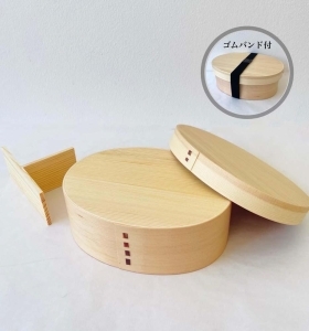 曲げわっぱ 弁当箱 白木 内朱 紀州漆器 伝統工芸