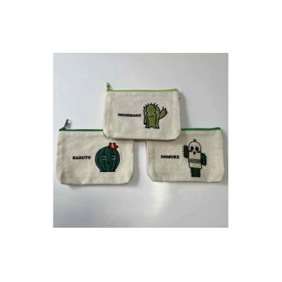 ふるさと納税 春日井市 春日井サボテンキャラクターのサガラ刺ポーチ3種セット |  | 01