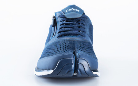 足袋シューズ「Lafeet」VL07・ネイビー【26.5cm】【足袋シューズ 足袋 シューズ 靴くつ クツ スポーティー スタイル 岡山県 倉敷市 おすすめ 人気 】