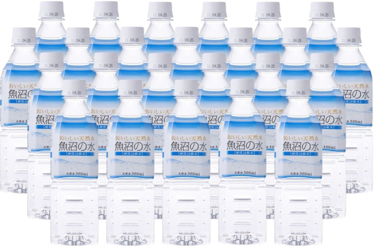 
            硬度16の超軟水「魚沼の水」 500ml×24本セット 苗場山の深い地層で自然ろ過されたおいしい天然水【地場産品】
          