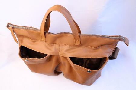 【ヘルメットバッグ（L）】Helmet Bag Large　カラー：RED BROWN