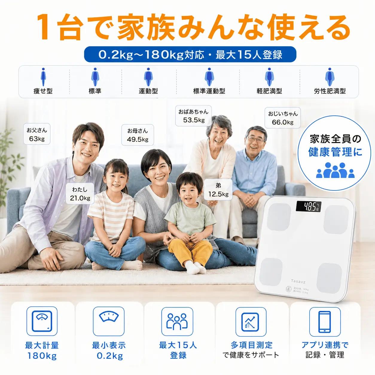 TZ120 体重計