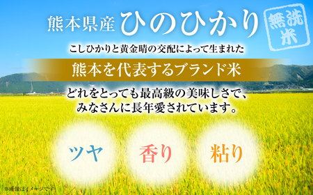 【令和5年産】 【無洗米】 熊本ひのひかり10kg （5kg×2袋）