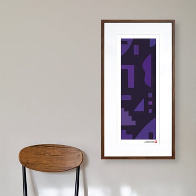＼注目の和紙アート/ 【絵画】静かな記憶2　額装サイズ300mmx600mm　阿波紙【1275443】