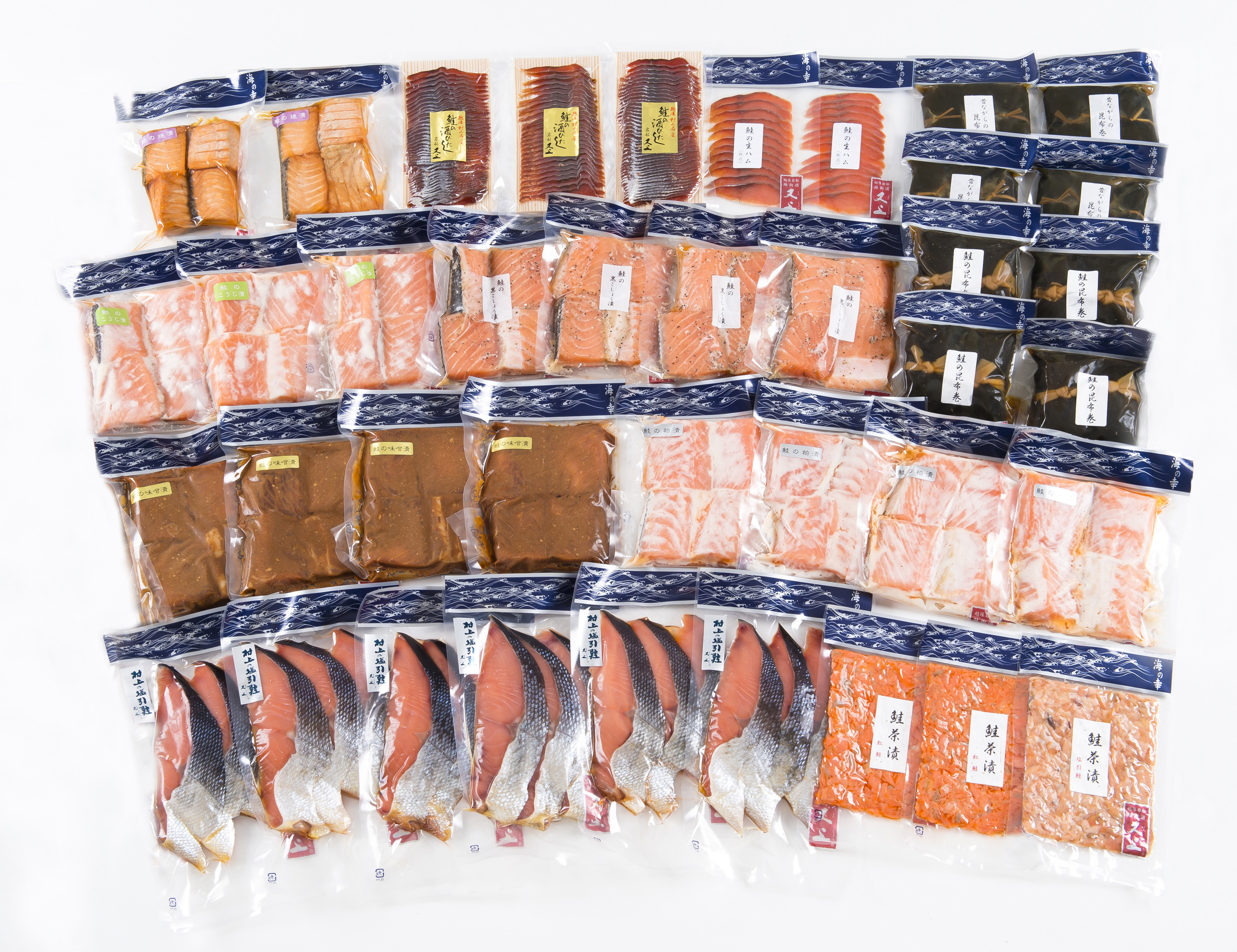 
            村上岩船 又上 鮭選りすぐりF 12種 1032015　鮭 さけ 加工品 詰め合わせ
          