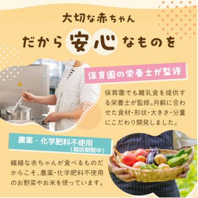 ふるさと納税 宮崎市 月齢にあった離乳(12-18か月)離乳食セット600g |  | 01