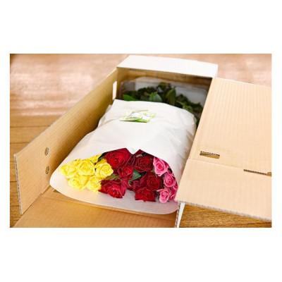 ふるさと納税 寒河江市 【色おまかせ3色以上】薔薇の花 20本×長さ60cm (切り花延命剤付属)※ 配送不可 沖縄・離島 |  | 03