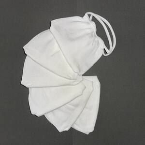 抗菌糸使用のひんやりマスク6枚セット《マスク 冷感 6枚セット 抗菌 日本製 大人用 痛くなりにくい》