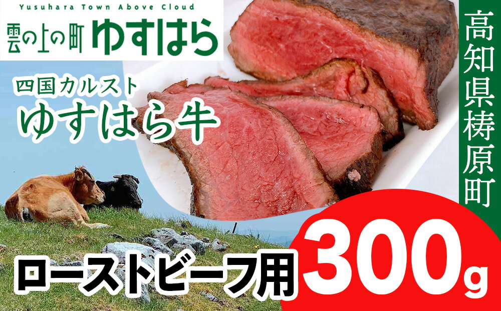 【ふるさと納税】ゆすはら牛 ローストビーフ用 300g