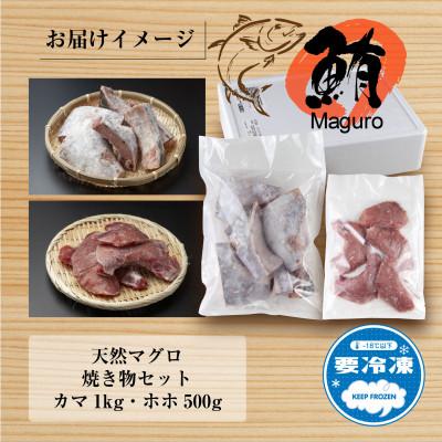 ふるさと納税 十日町市 天然マグロ 焼き物セット カマ 1kg ホホ肉 500g 計1.5kg 新潟県十日町市 |  | 03