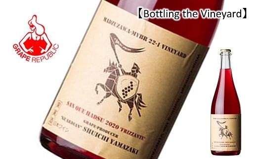 
                  【結城酒店 限定】 Bottling the Vineyard 「SAN QUE HADSU‘FRIZZANTE’2020 SHUICHI YAMAZAKI」 750ml 『(株)グレープリパブリック』 赤ワイン 発泡性 辛口 ライトボディ 山形県 南陽市 [2501]
                