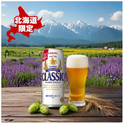 ふるさと納税 上富良野町 【毎月定期便】サッポロ クラシック 500ml×24本入り全2回