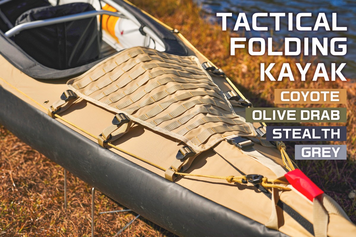 
            【色が選べる】TACTICAL FOLDING KAYAK【 フォールディングカヤック カヤック MOLLE SYSTEM アクティビティ アウトドア ダッフルバッグ 】
          
