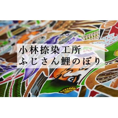 ふるさと納税 小山町 黄金金太郎6mセット&amp;富士龍節句幟7m