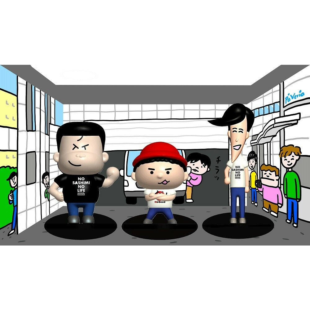 【数量限定商品】ゴリパラ見聞録 フィギュア・フレーム切手・ふるさと納税 ステッカーセット