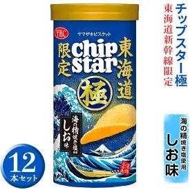 チップスター極　東海道新幹線限定 海の精焼き塩使用しお味　12本セット チップスター ※着日指定不可 _FA01