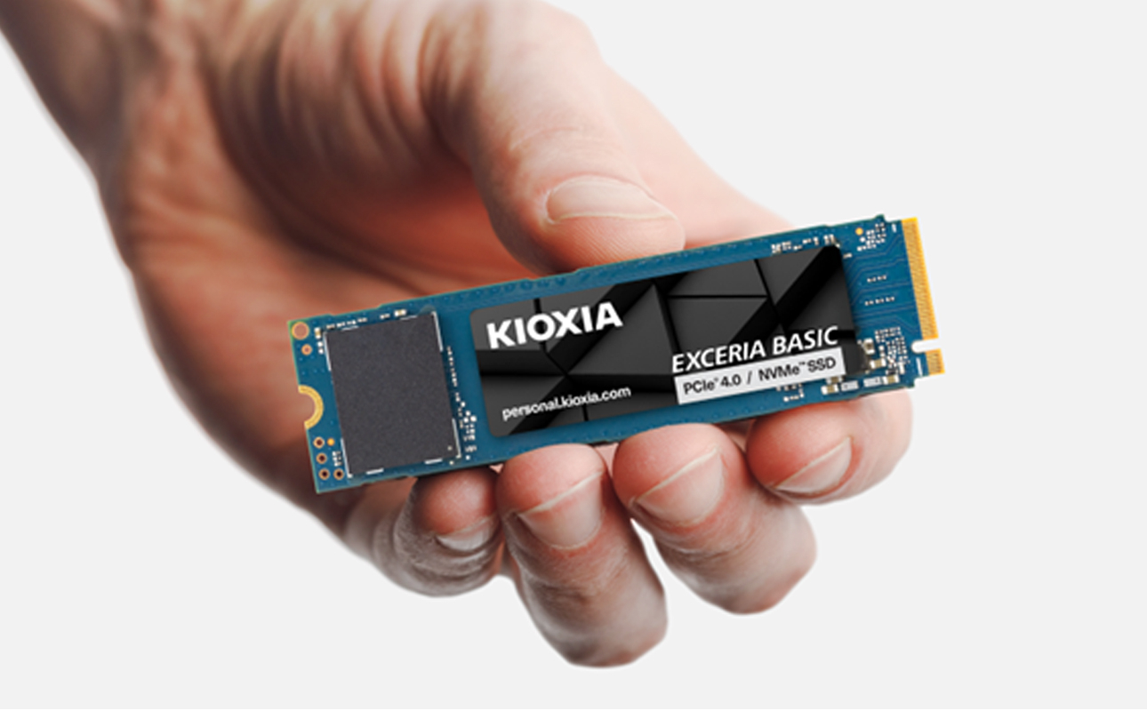 キオクシア（KIOXIA）PCIe🄬 Gen4x4 内蔵SSD EXCERIA BASIC 2TB NVMe M.2 Type2280