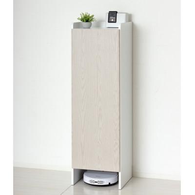 ふるさと納税 海南市 クリーナーグッズ収納(スティック掃除機・ロボット掃除機 収納) ホワイト |  | 01