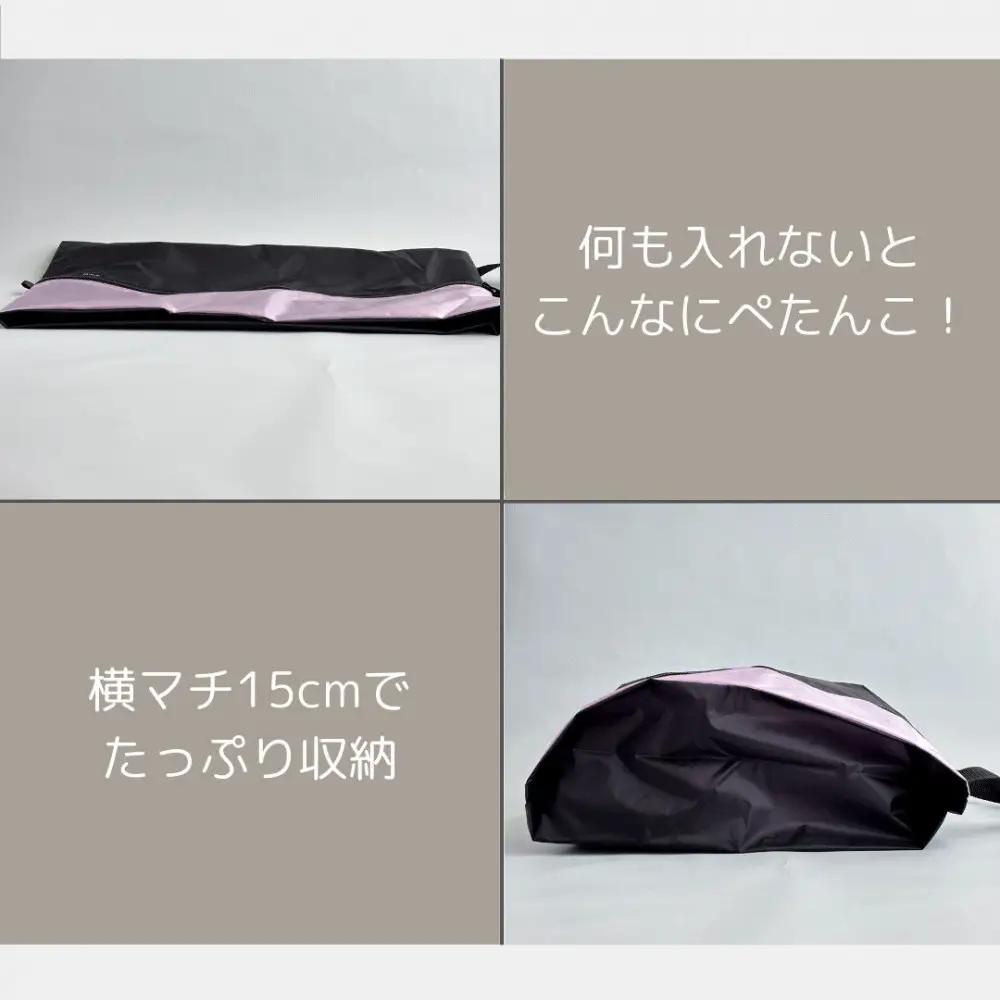 【Lサイズ・薄紫】軽量ナイロン登山靴ケース　　シューズケース　着替えポーチ　旅行用　アウトドア　ショートブーツ